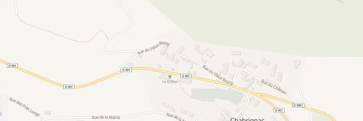 Plan du 5027 Le Bourg à Chabrignac