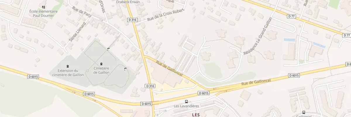 Plan du 9 Rue Georges Brassens à Gaillon