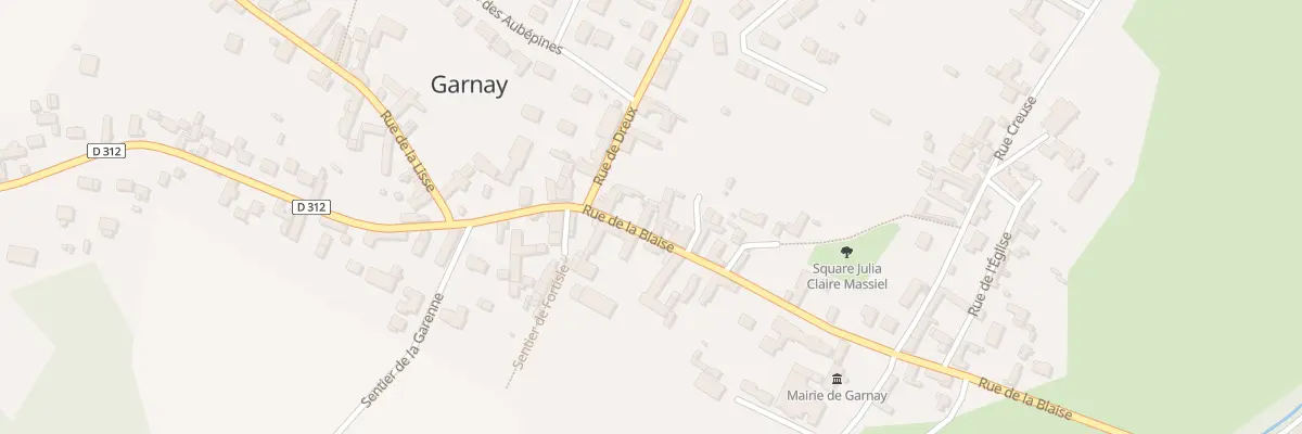 Plan du 22 Rue de la Blaise à Garnay