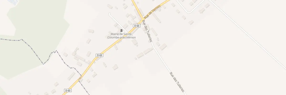 Plan du 4 Rue des Tuileries à Sainte-Colombe-près-Vernon