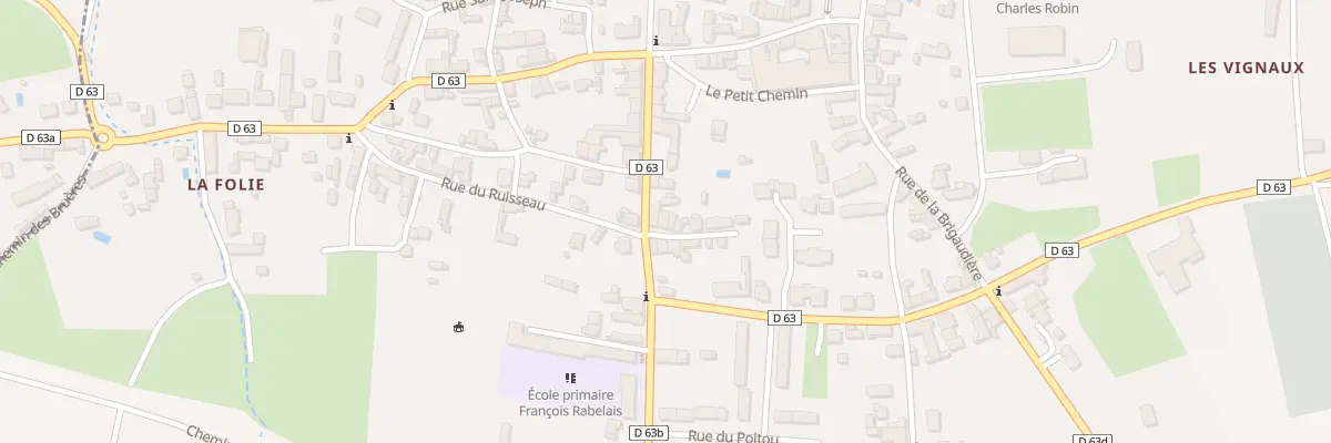 Plan du 4 Imp du Ruisseau à Saint-Genou
