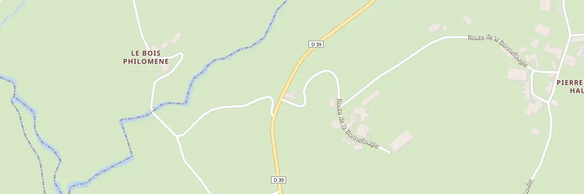 Plan du 11 Rte De La Bonnefougie à Saint-Bonnet-la-Rivière