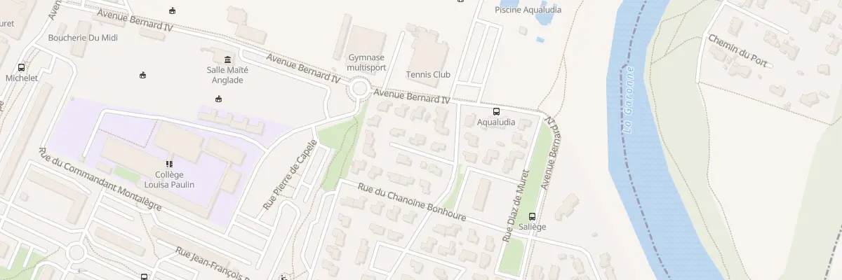 Plan du 4 Imp Chanoine Joseph Salvat à Muret