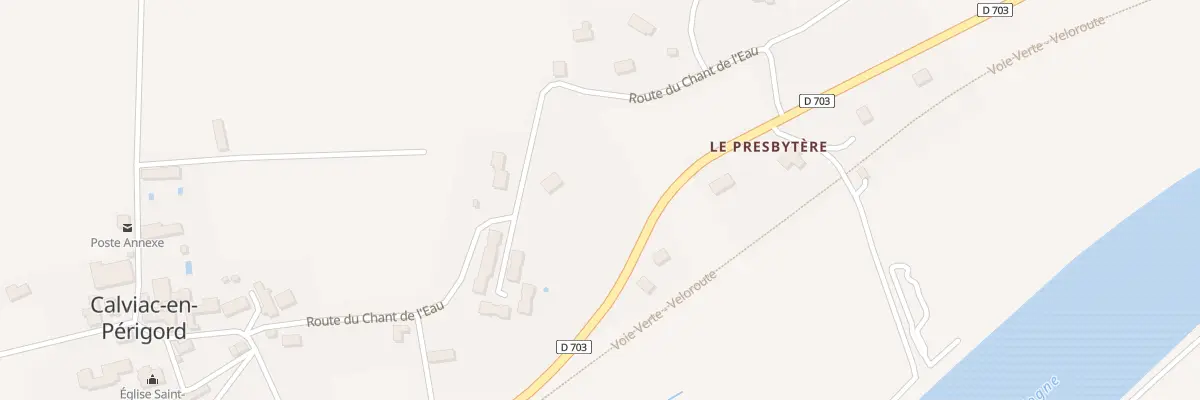 Plan du 2377 Rte de Foncabrol à Calviac-en-Périgord