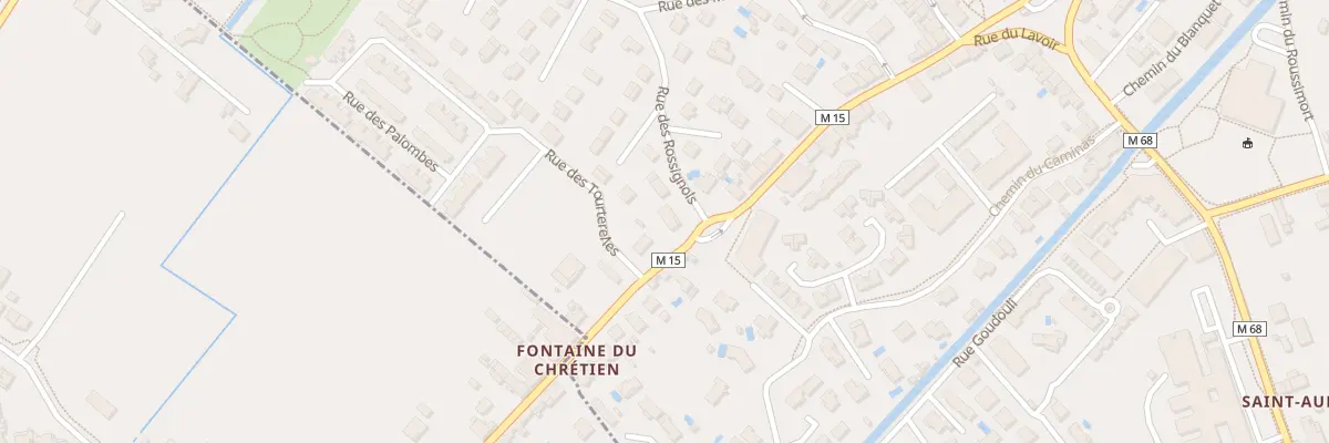 Plan du 1 Rue des Rossignols à Villeneuve-Tolosane