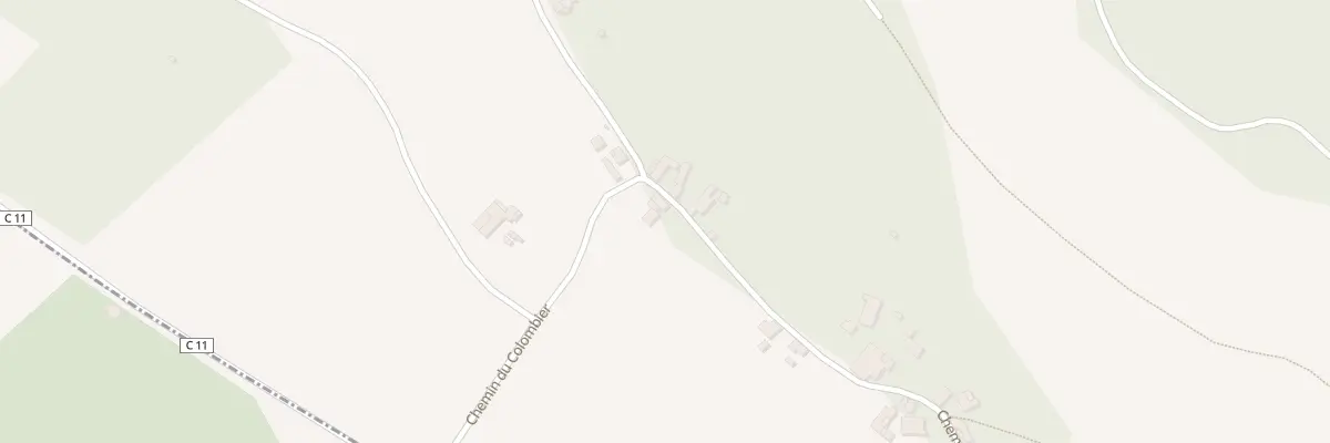 Plan du 625 Che du Colombier à Trespoux-Rassiels