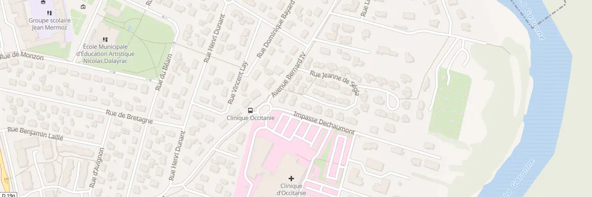 Plan du 62 Rue Jeanne de Segla à Muret