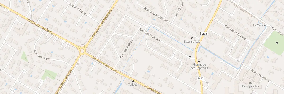 Plan du 26B Rue des Violettes à Villeneuve-Tolosane