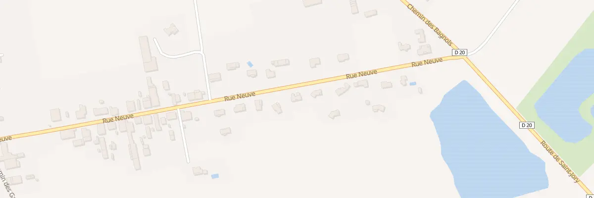 Plan du 36 Rue Neuve à Grenade
