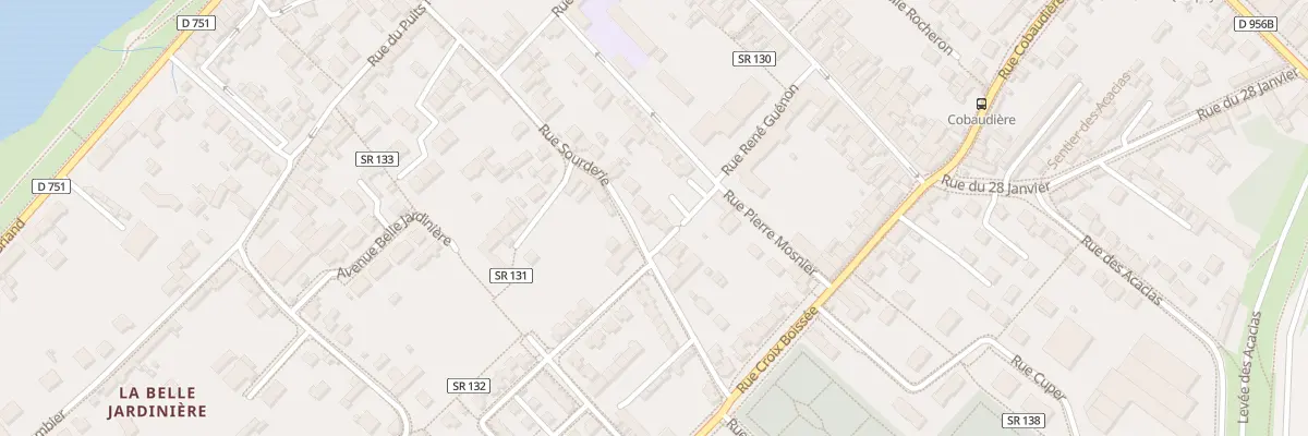 Plan du 34 Rue Sourderie à Blois
