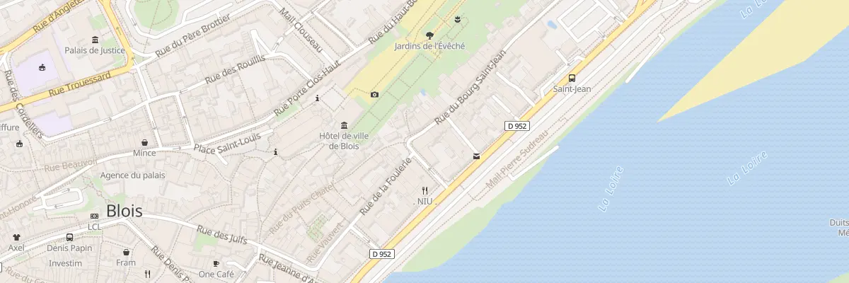 Plan du 7 Rue Jehan de Saveuse à Blois