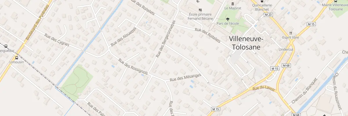 Plan du 17 Rue des Chardonnerets à Villeneuve-Tolosane