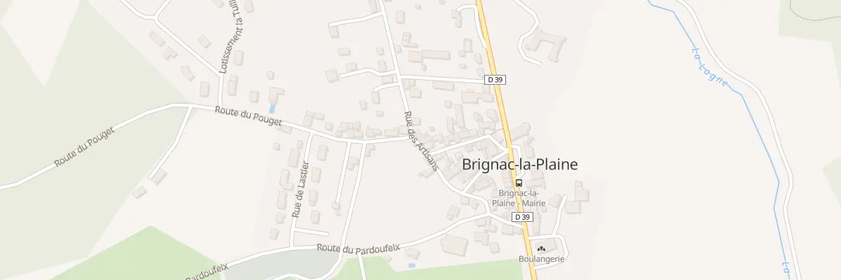 Plan du 30 Rue Des Artisans à Brignac-la-Plaine