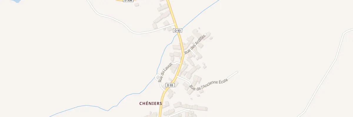 Plan du 9 Rue d’En Bas à Sacierges-Saint-Martin