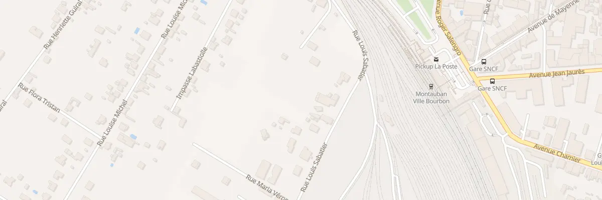 Plan du 326 Rue Louis Sabatier à Montauban