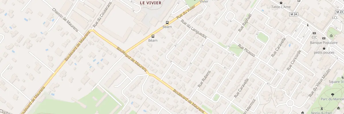 Plan du 13 Rue du Roussillon à Cugnaux