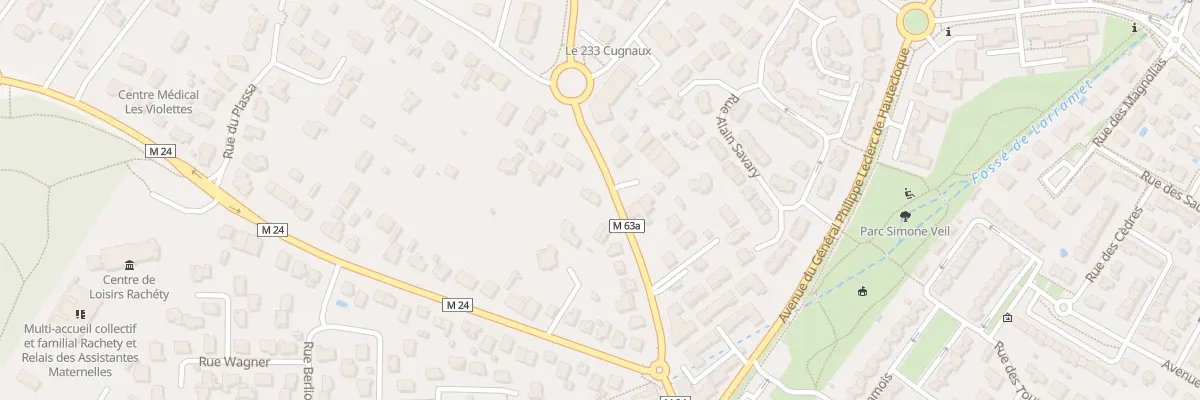 Plan du 13 Rue de Cézérou à Cugnaux