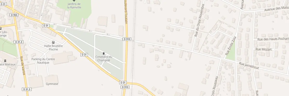 Plan du 3 Rue Jarrethout à Châteaudun