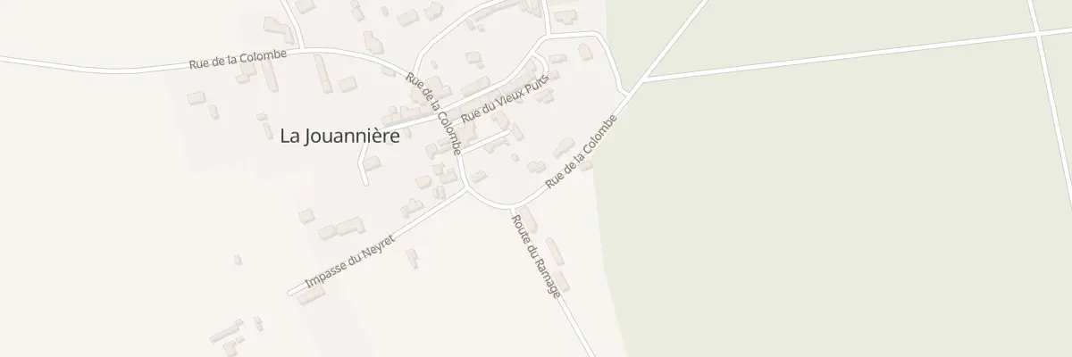 Plan du 14 Rue de la Colombe à Vievy-le-Rayé