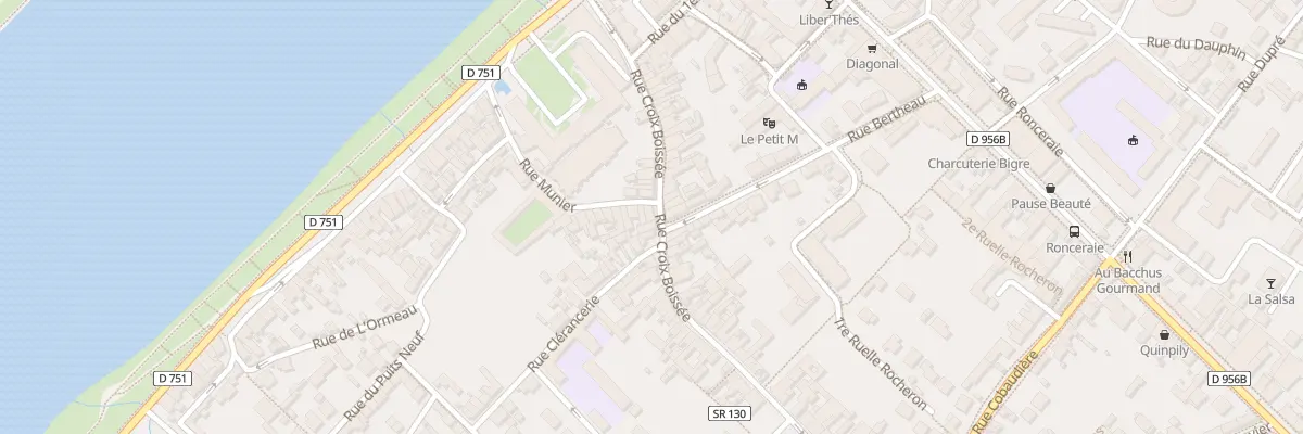 Plan du 39 Rue Croix Boissée à Blois