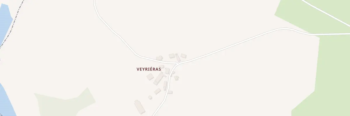 Plan du 14 Veyrieras à Château-Chervix