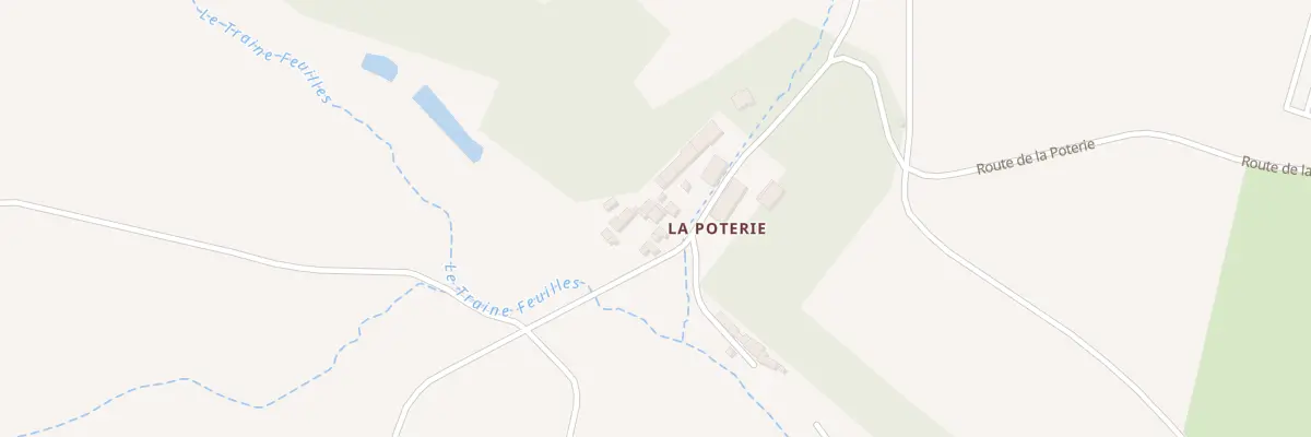Plan du 686 Rte de la Poterie à Saint-Aignan
