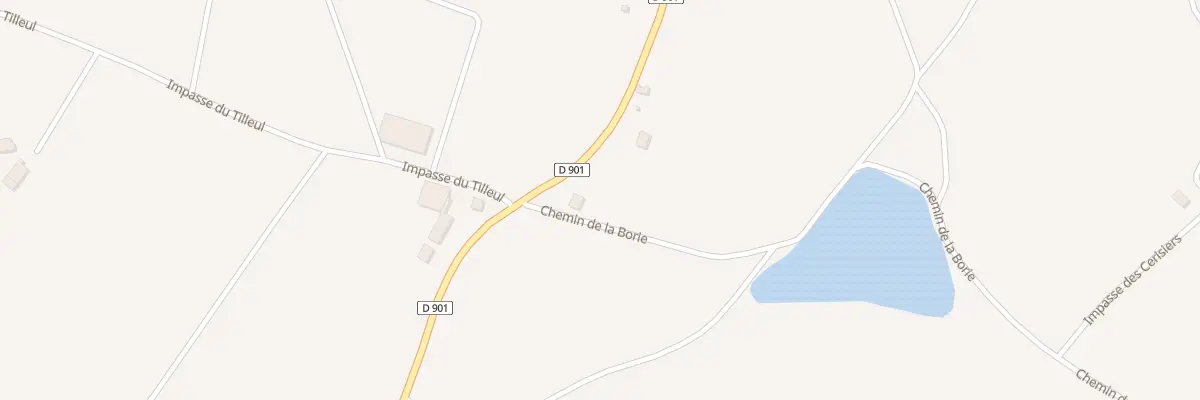 Plan du 5025A Les Roches à Concèze