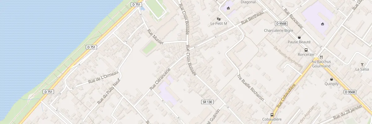 Plan du 49B Rue Croix Boissée à Blois