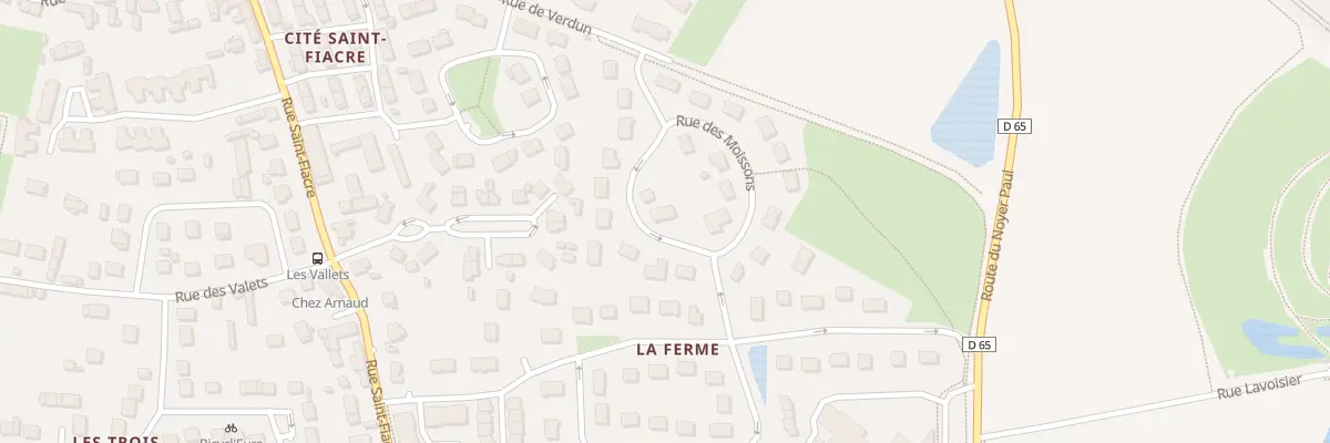 Plan du 3 Res de la Ferme au Val d’Hazey