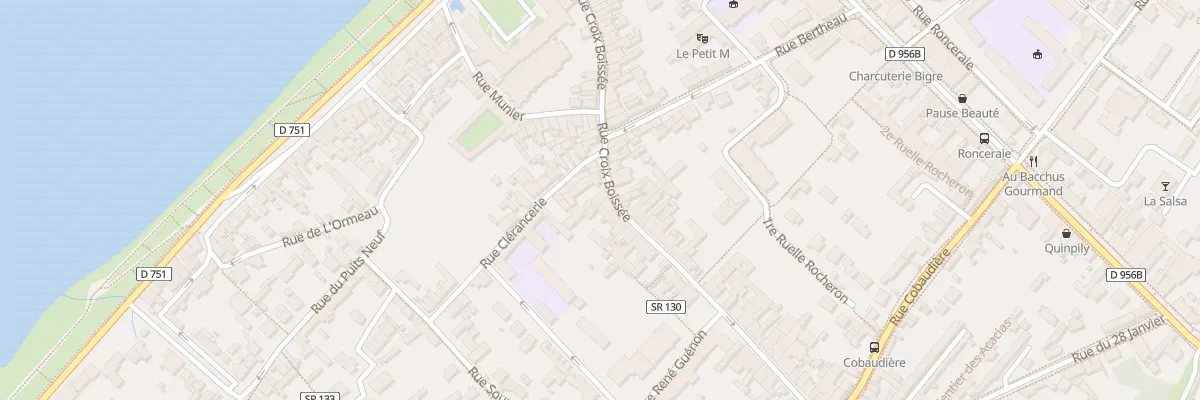 Plan du 53B Rue Croix Boissée à Blois