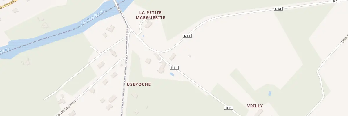 Plan du 1 Clos de Vrilly à Chitenay