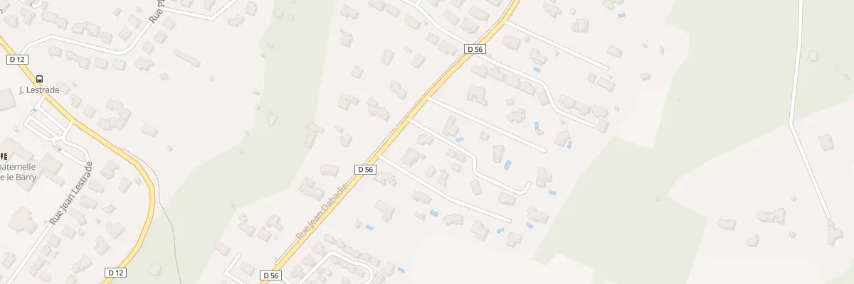 Plan du 33 Rue Jean Dabadie à Muret