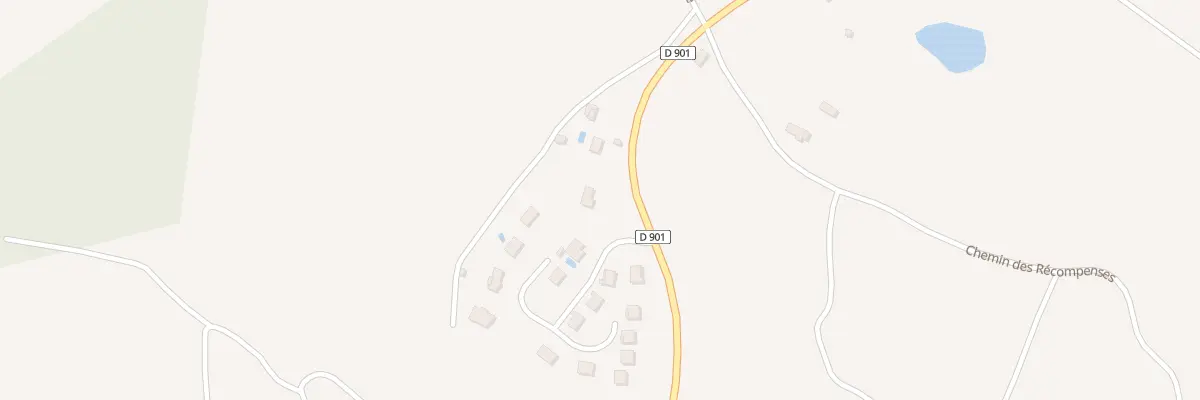 Plan du 6175 Les Prades à Concèze