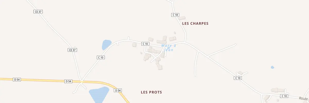 Plan du 4 Imp des Chenevieres à Prissac