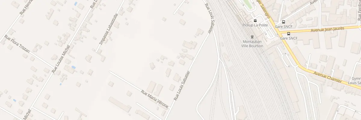 Plan du 358 Rue Louis Sabatier à Montauban