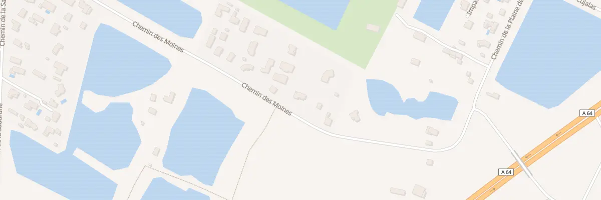 Plan du 44 Che des Moines à Roques