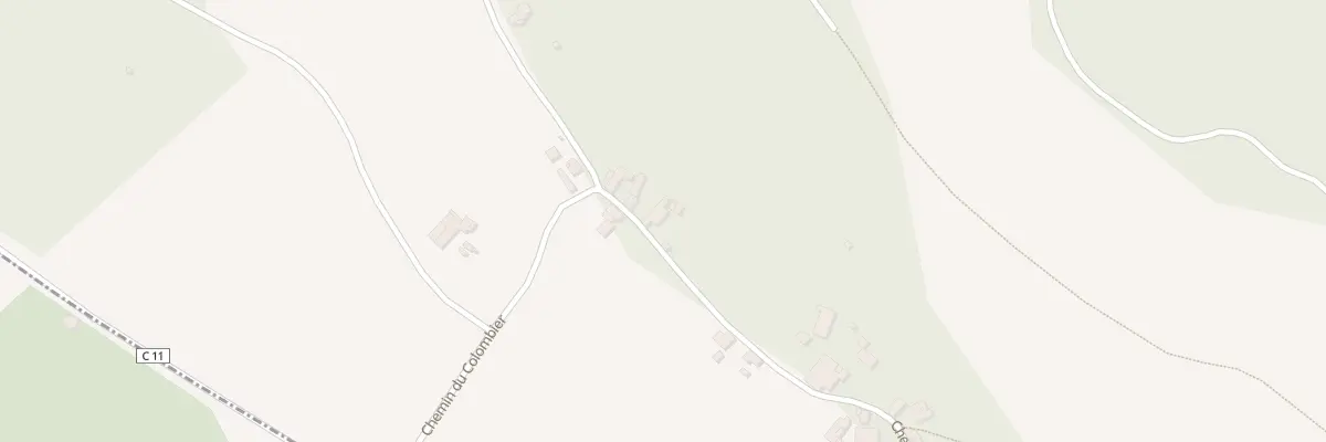 Plan du 600 Che du Colombier à Trespoux-Rassiels