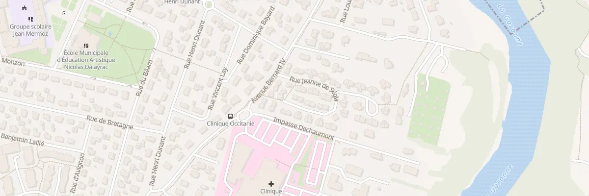 Plan du 27 Rue Jeanne de Segla à Muret