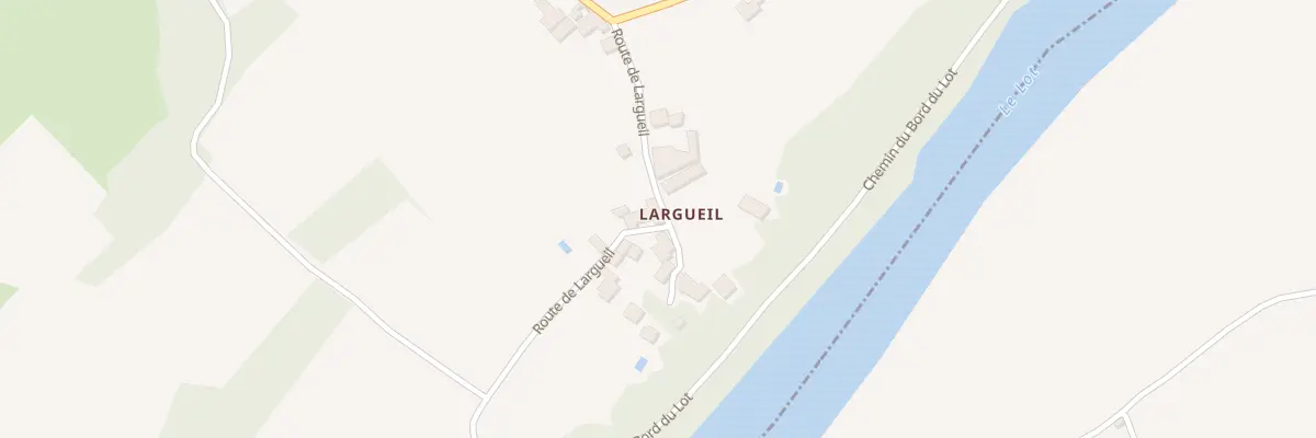 Plan du 5075 Largueil à Caillac