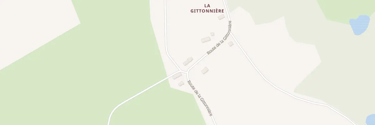 Plan du 23 Rte de la Gittonnière à Choussy