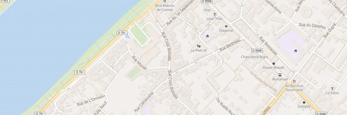 Plan du 56 Rue Croix Boissée à Blois