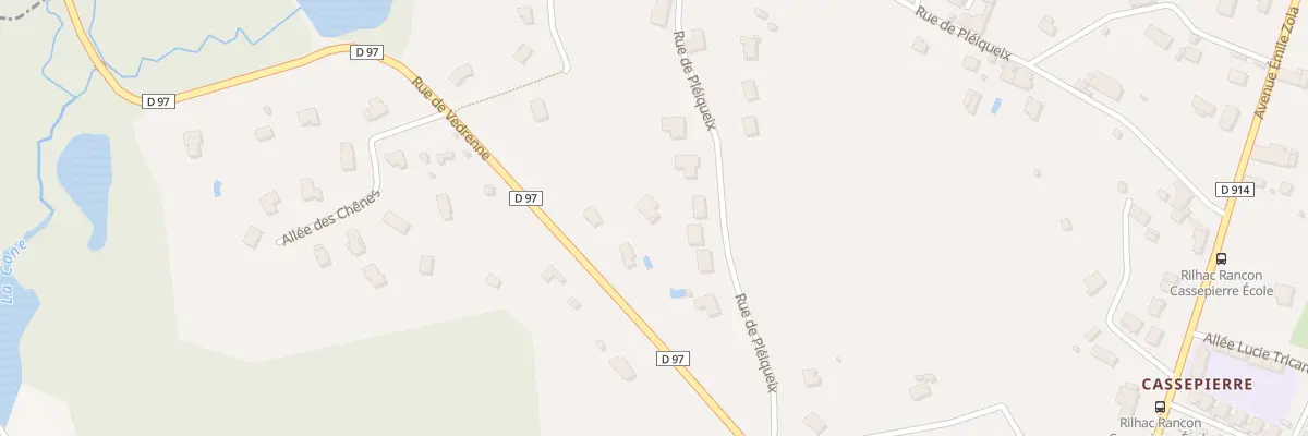Plan du 29 Rue de Pléiqueix à Rilhac-Rancon