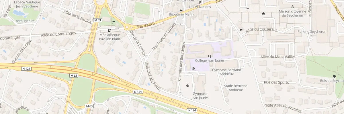 Plan du 12 Che des Bourdettes à Colomiers