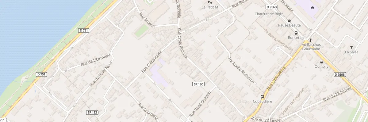 Plan du 61 Rue Croix Boissée à Blois