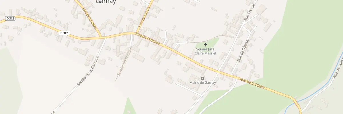 Plan du 11 Rue de la Blaise à Garnay