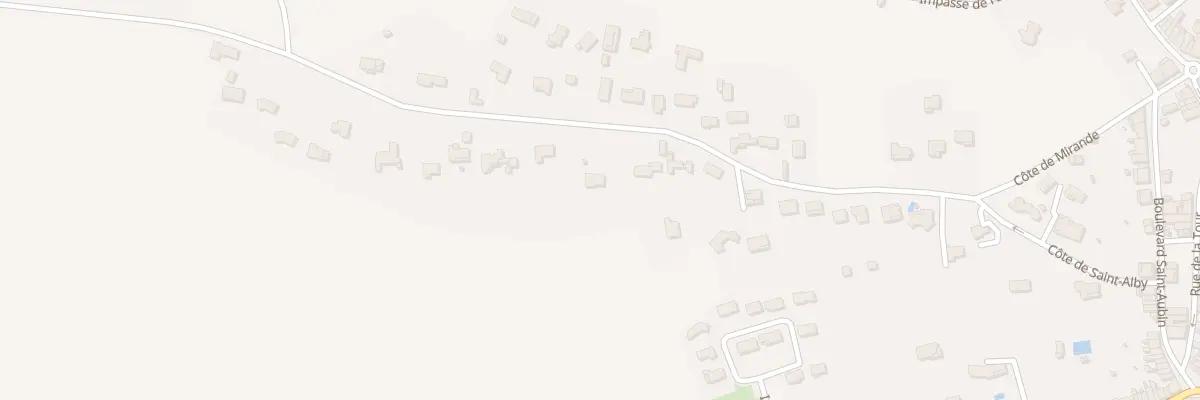 Plan du 15 Côte de Mirande à Lézat-sur-Lèze