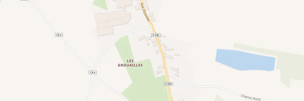 Plan du 61 Rue d’Estrees à Saint-Genou