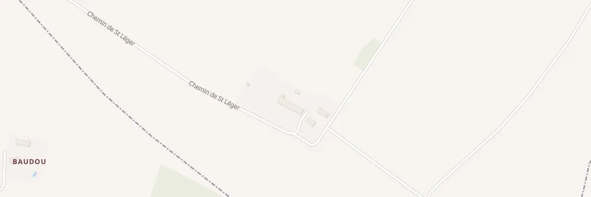 Plan du 44 Saint Leger à Montaut