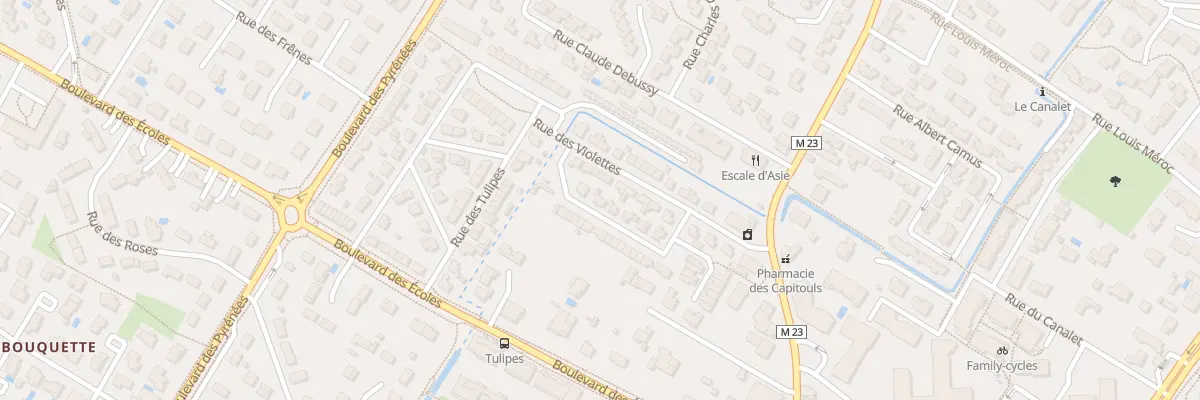 Plan du 31 Rue des Violettes à Villeneuve-Tolosane