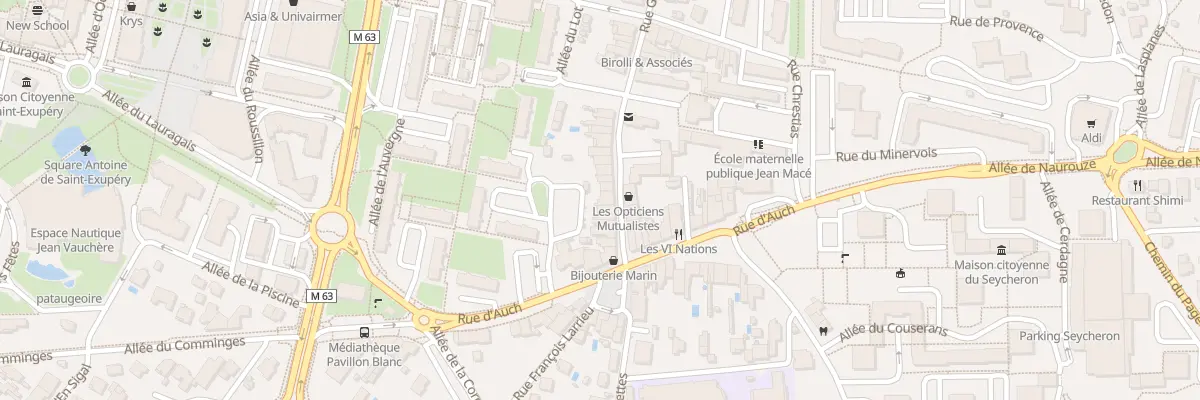 Plan du 13 Rue Gilet à Colomiers